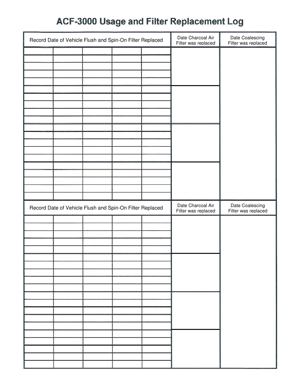 MAHLE RTI ACF-3000 User Manual | Page 14 / 17