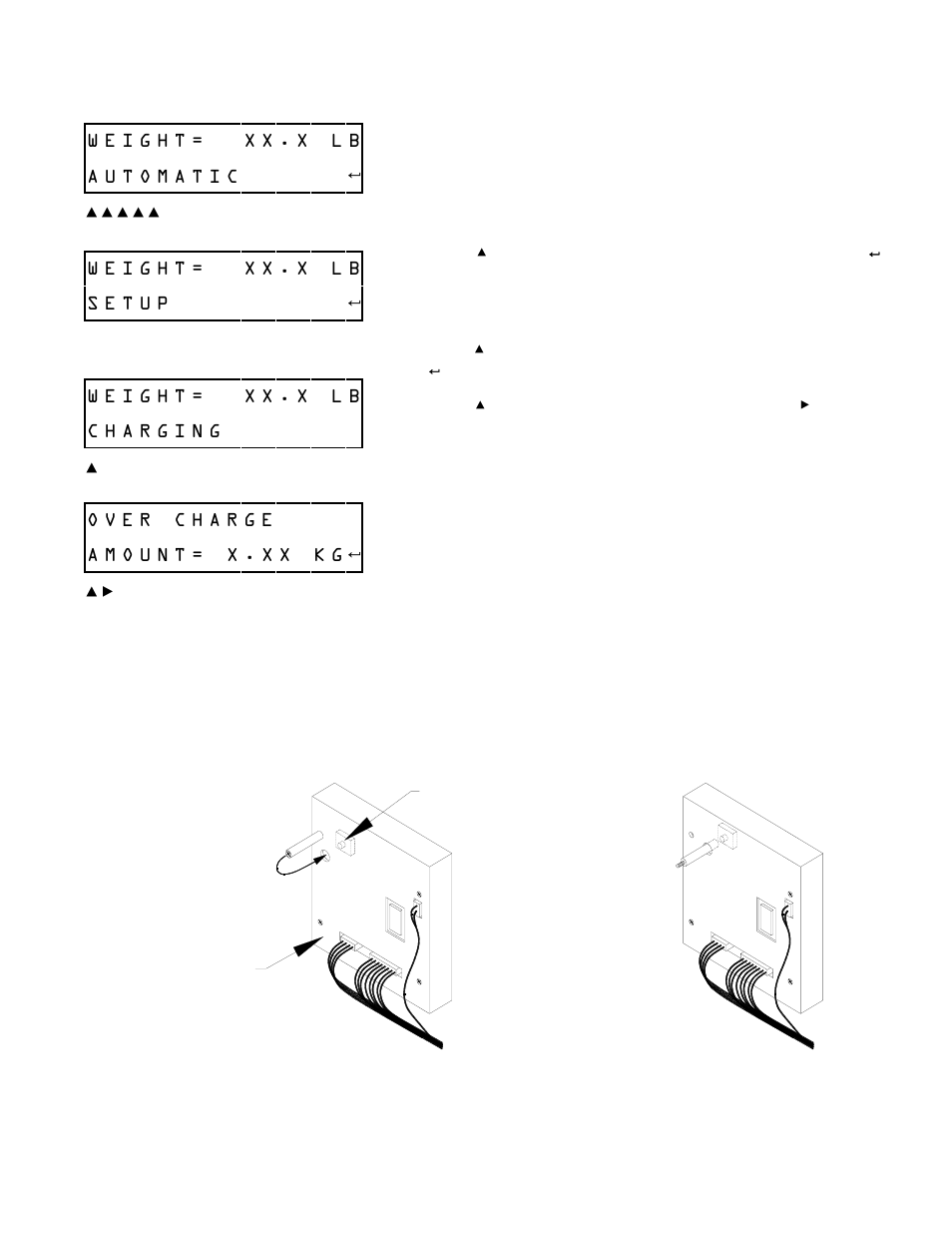 Set over charge amount | MAHLE RTI RHS730E User Manual | Page 15 / 20