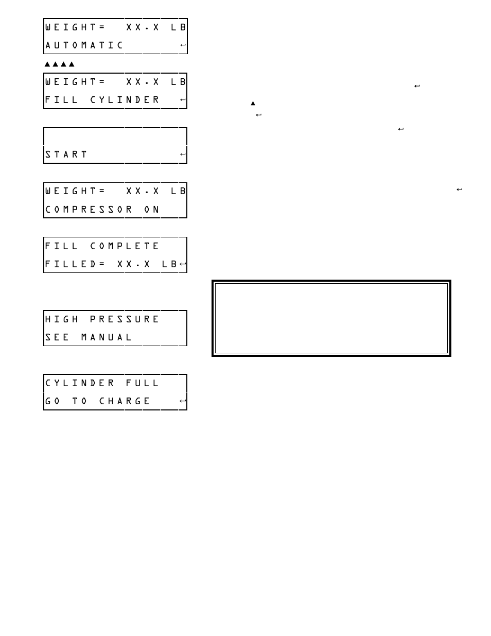 Fill charge cylinder | MAHLE RTI RHS730E User Manual | Page 6 / 20