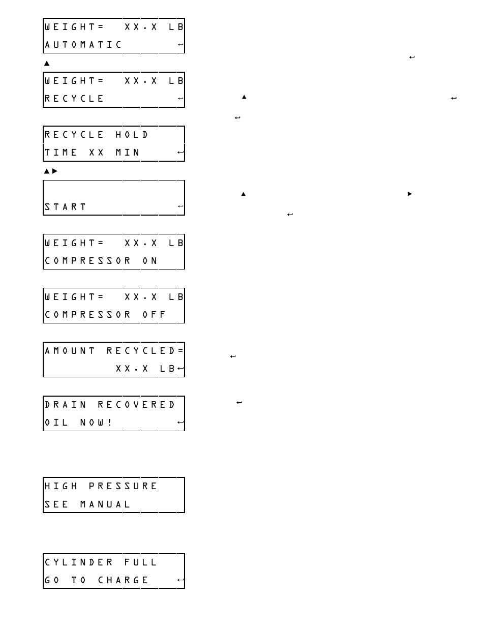 Recycle | MAHLE RTI RHS730E User Manual | Page 7 / 20