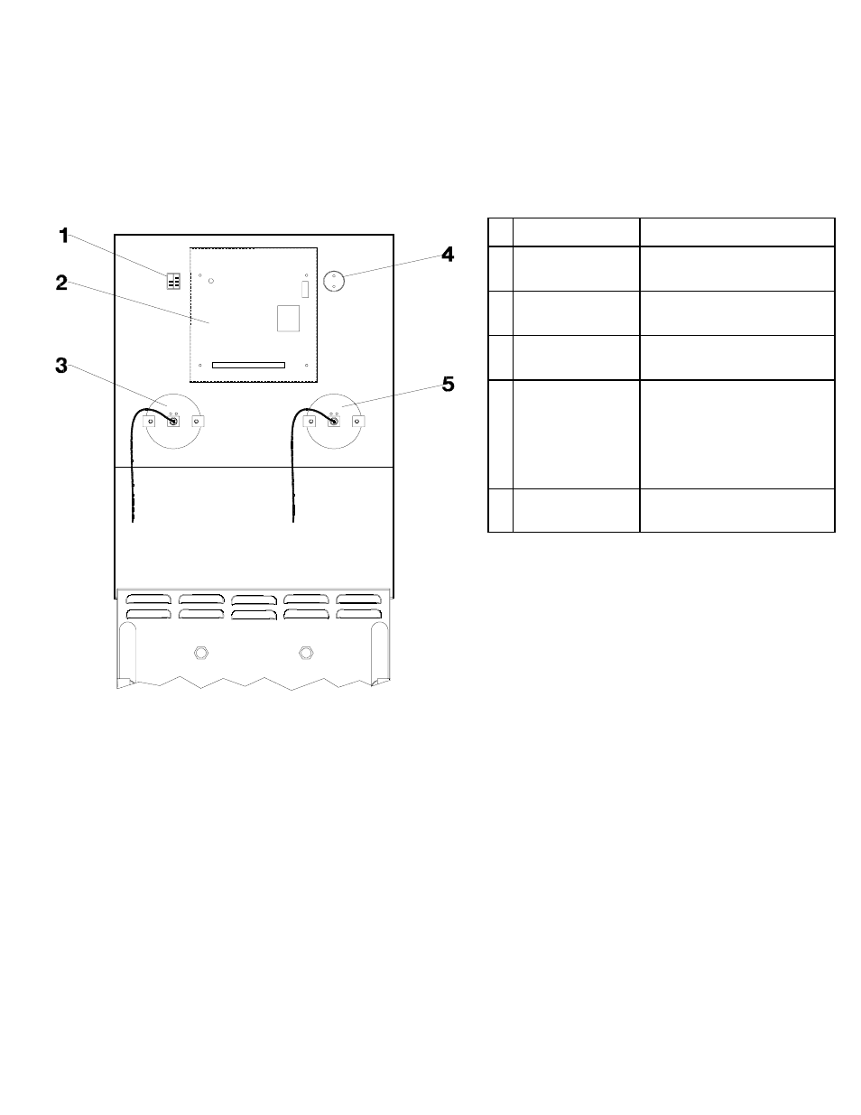 Parts identification, Top panel | MAHLE RTI Matco AC880 User Manual | Page 18 / 19