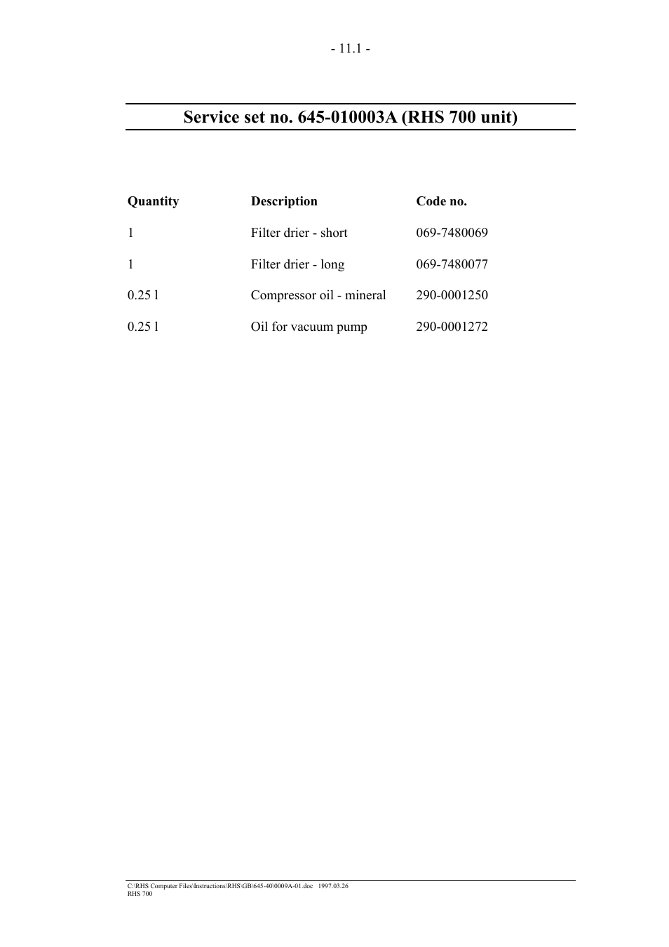 MAHLE RTI RHS700 User Manual | Page 21 / 34