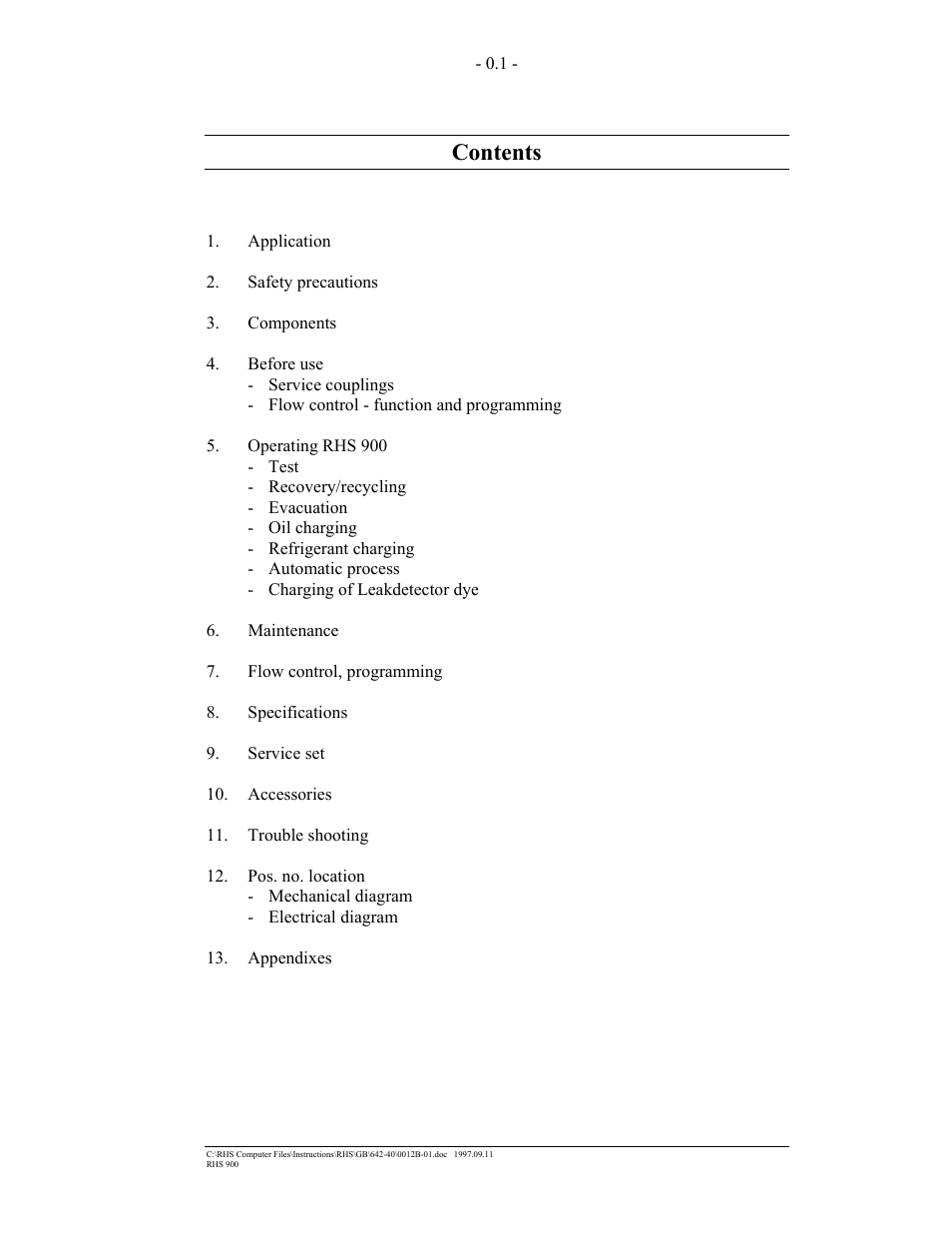 MAHLE RTI RHS900 User Manual | Page 2 / 50