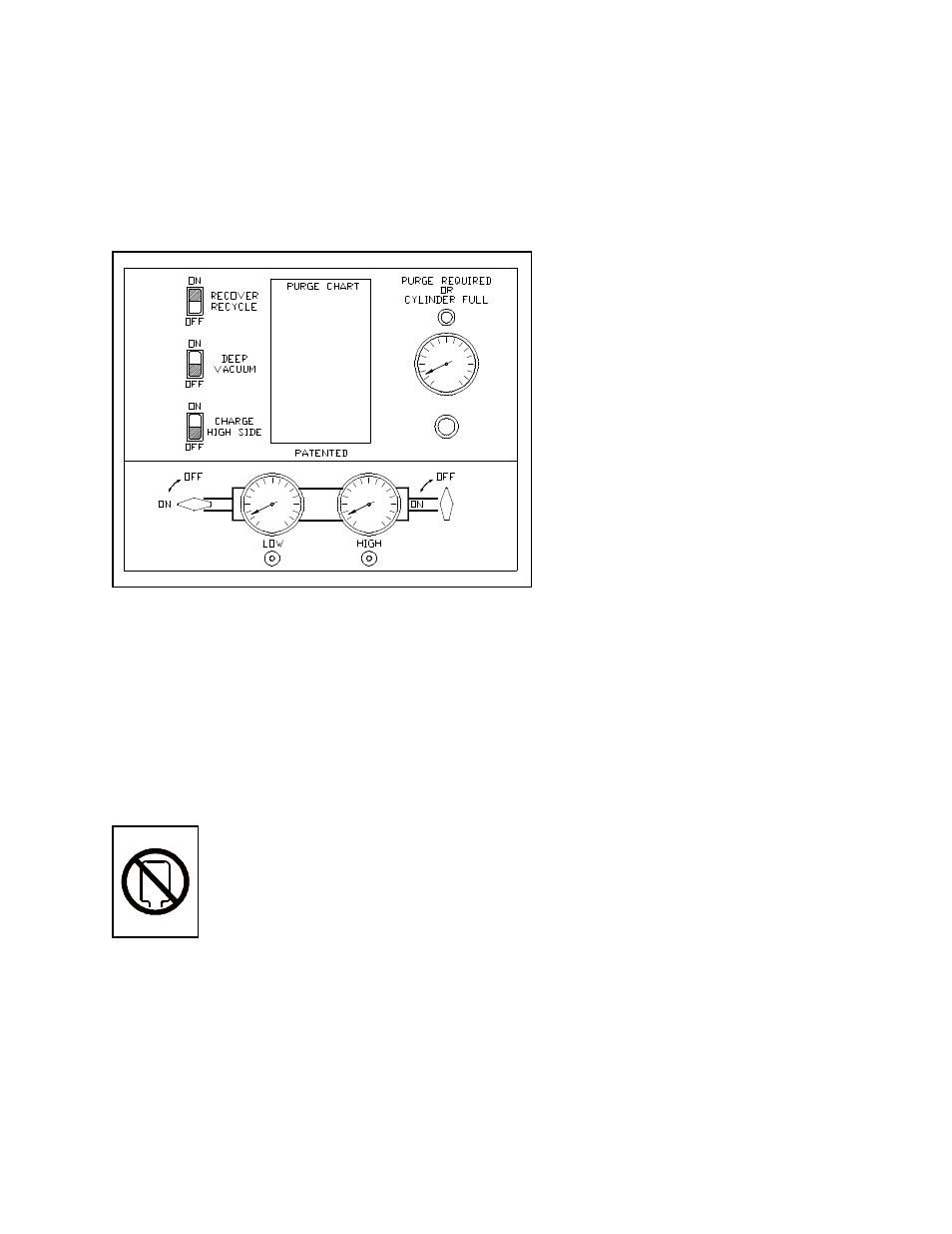Filling the charging cylinder | MAHLE RTI TC640 User Manual | Page 6 / 18