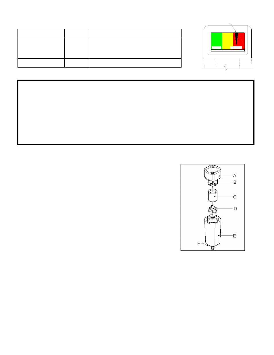 Important, Maintenance | MAHLE RTI NTF-515 (Rev A) User Manual | Page 12 / 14