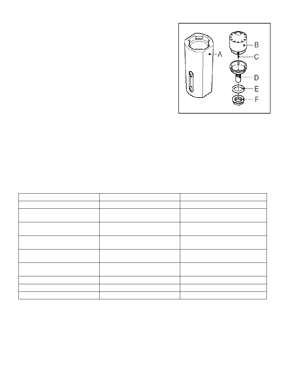 Trouble shooting guide and possible error messages | MAHLE RTI NTF-515 (Rev A) User Manual | Page 13 / 14