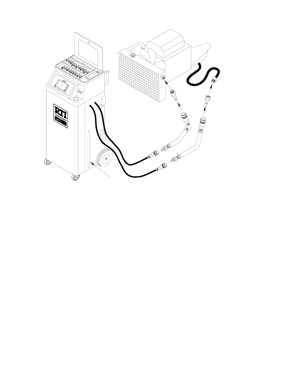 Connecting to the transmission system | MAHLE RTI ATX-2PS User Manual | Page 7 / 15