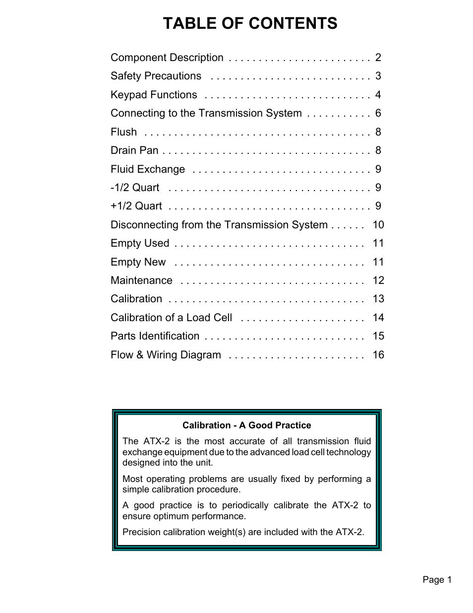 MAHLE RTI ATX-2PS (Rev A) User Manual | Page 2 / 17