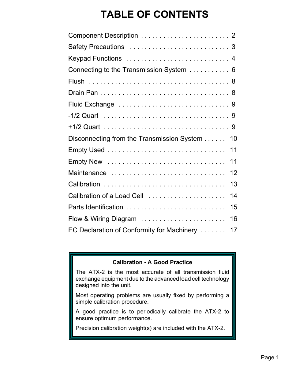 MAHLE RTI ATX-2PS User Manual | Page 2 / 18