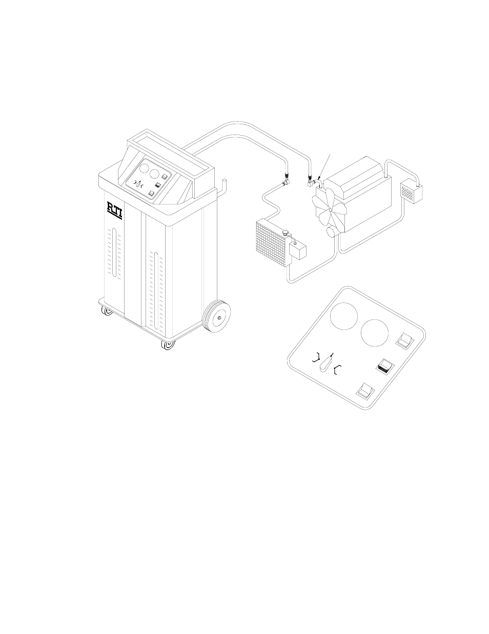 Test coolant system for leaks, Page 11 | MAHLE RTI MCX-2 (Rev C) User Manual | Page 12 / 20