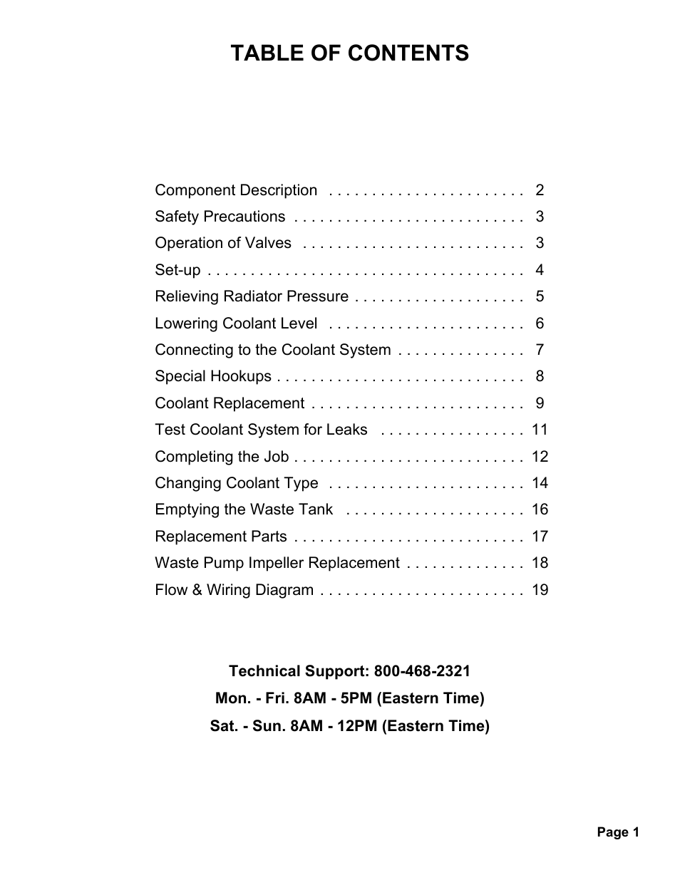 MAHLE RTI MCX-2 (Rev F) User Manual | Page 2 / 20