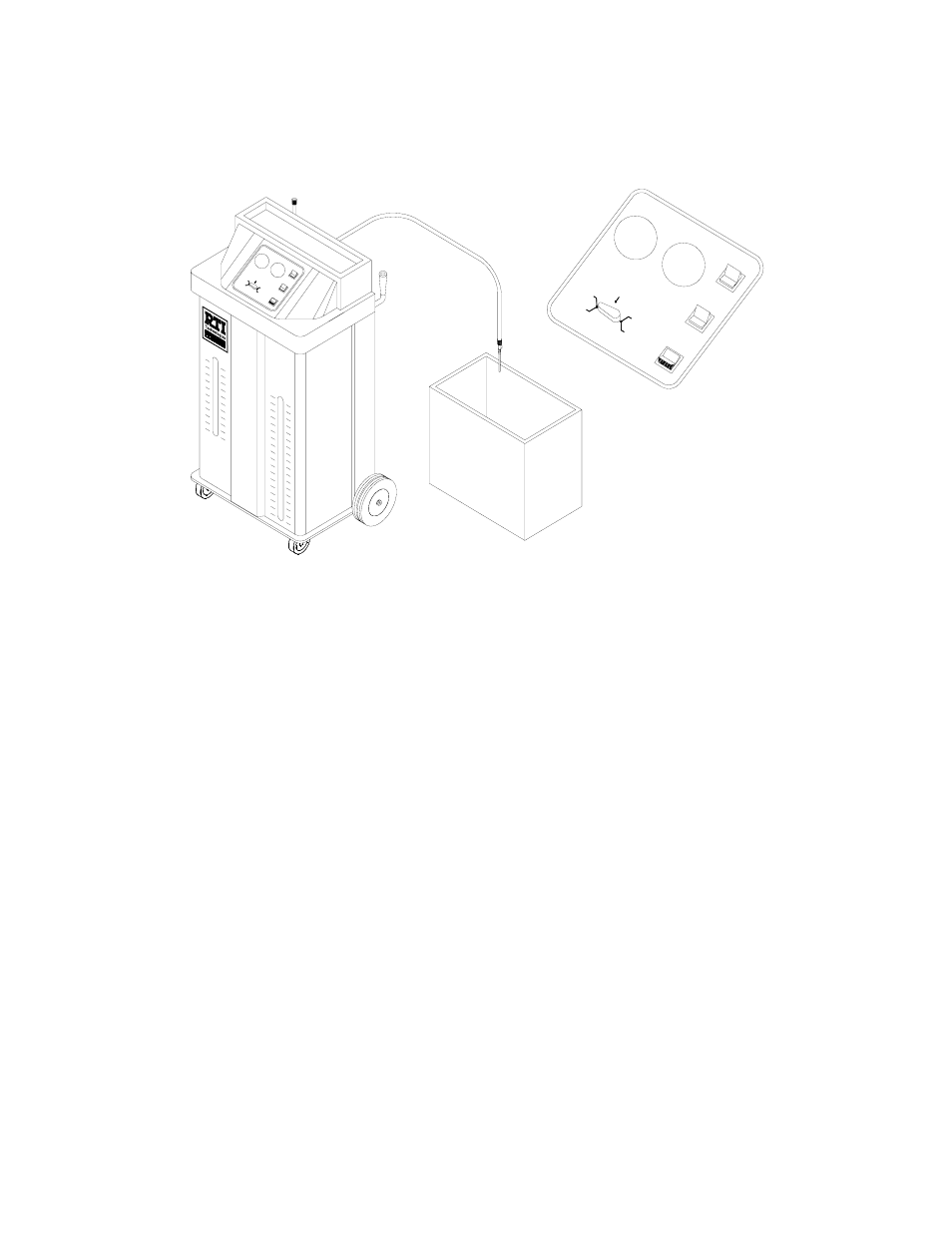 Emptying the waste tank, Page 16 | MAHLE RTI MCX-2 (Rev G) User Manual | Page 17 / 20