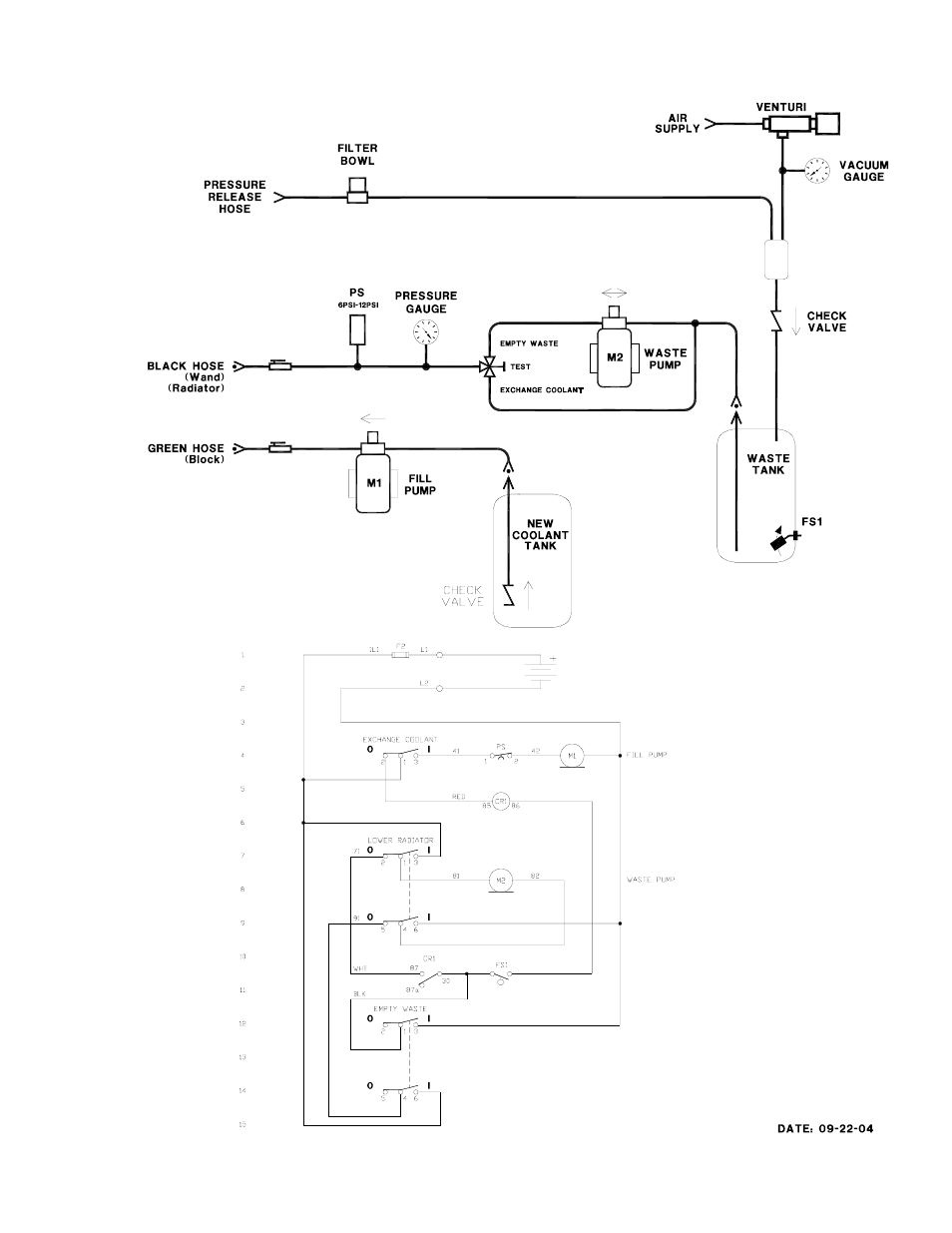 Flow & wiring diagram | MAHLE RTI MCX-2 (Rev G) User Manual | Page 20 / 20