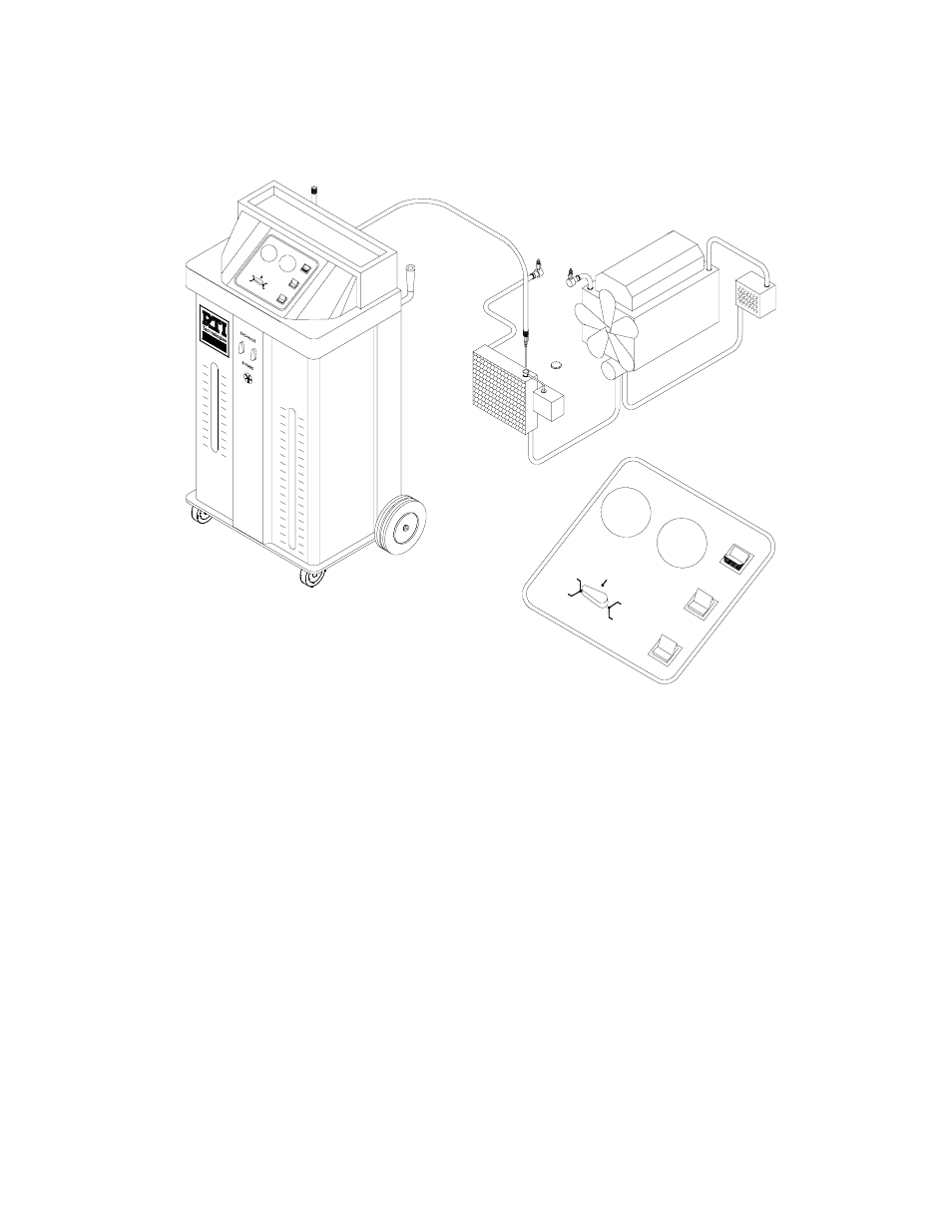 Completing the job, Page 13, O ve rfl ow lo we r r ad iat or | MAHLE RTI MCX-2F (Rev A) User Manual | Page 14 / 21