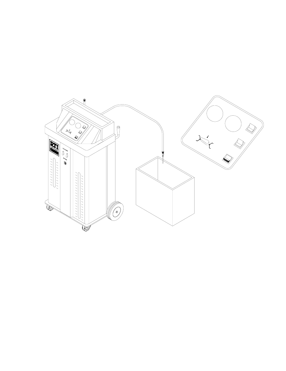 Emptying the waste tank, Page 17 | MAHLE RTI MCX-2F (Rev A) User Manual | Page 18 / 21