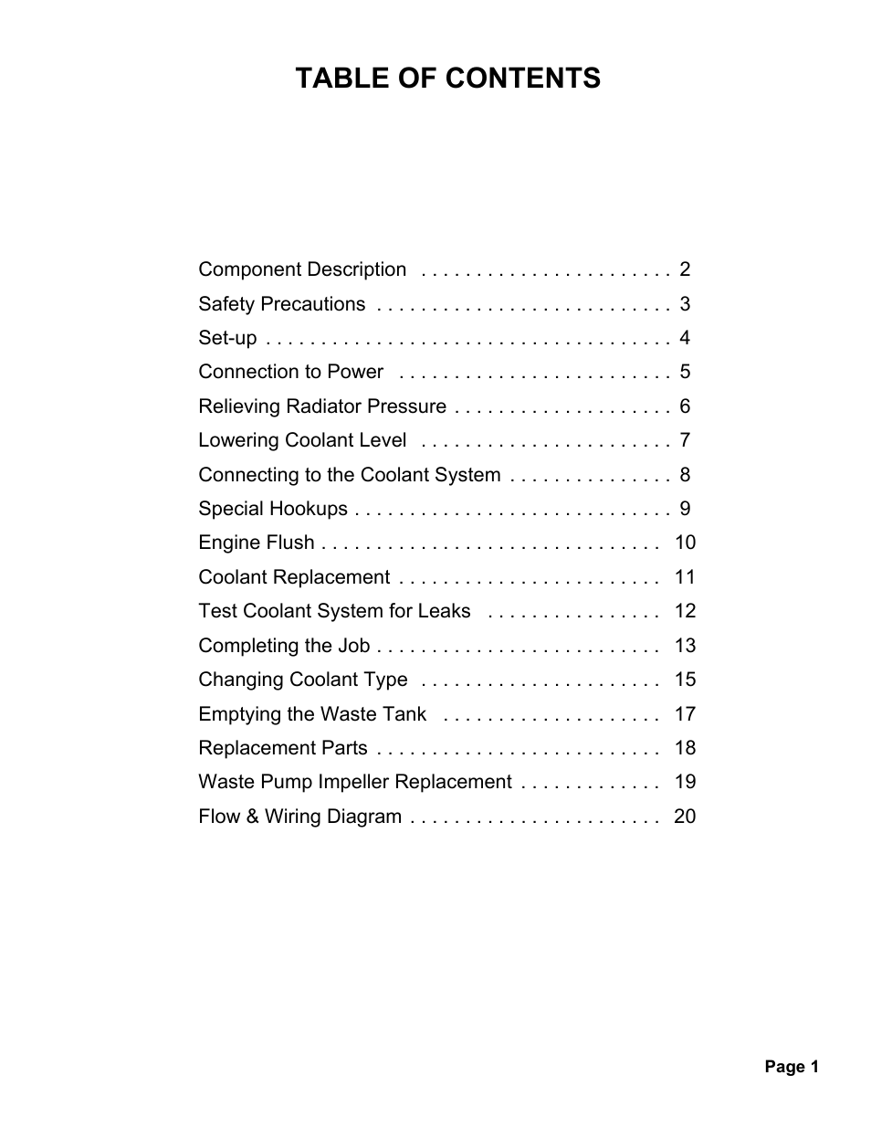 MAHLE RTI MCX-2F (Rev D) User Manual | Page 2 / 21