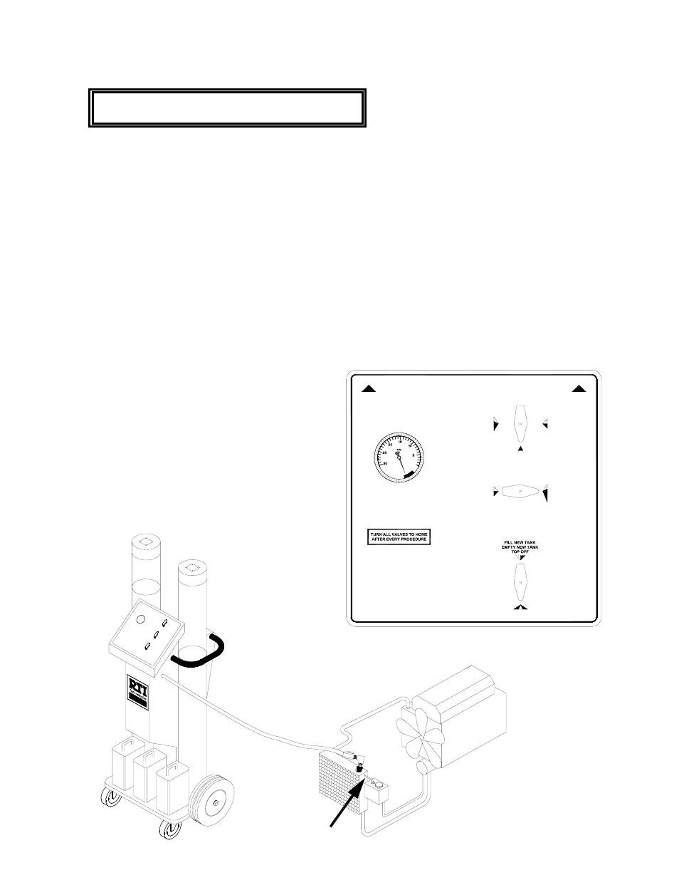 Vcx-1, Fill radiator, Make sure engine is off | Page 9 | MAHLE RTI VCX-1 User Manual | Page 10 / 16