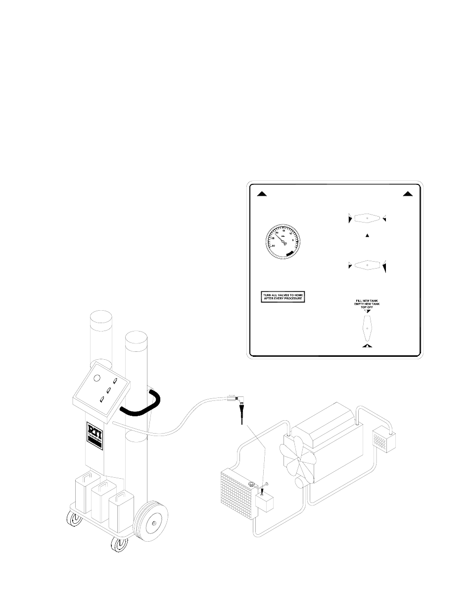 Vcx-1, Empty radiator, Page 6 | MAHLE RTI VCX-1 User Manual | Page 7 / 16
