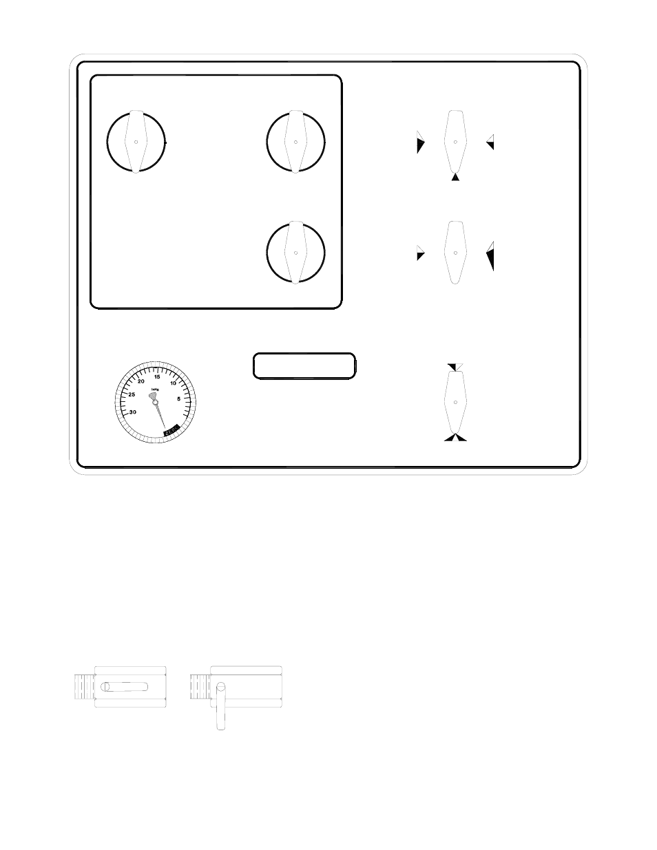 Vcx- 4, Home position, Cone adapter valve | Valve open valve closed, Page 4 | MAHLE RTI VCX-4 User Manual | Page 5 / 17
