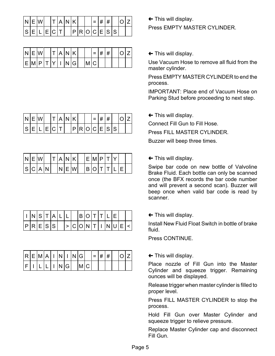 MAHLE RTI BFX-2 User Manual | Page 6 / 12