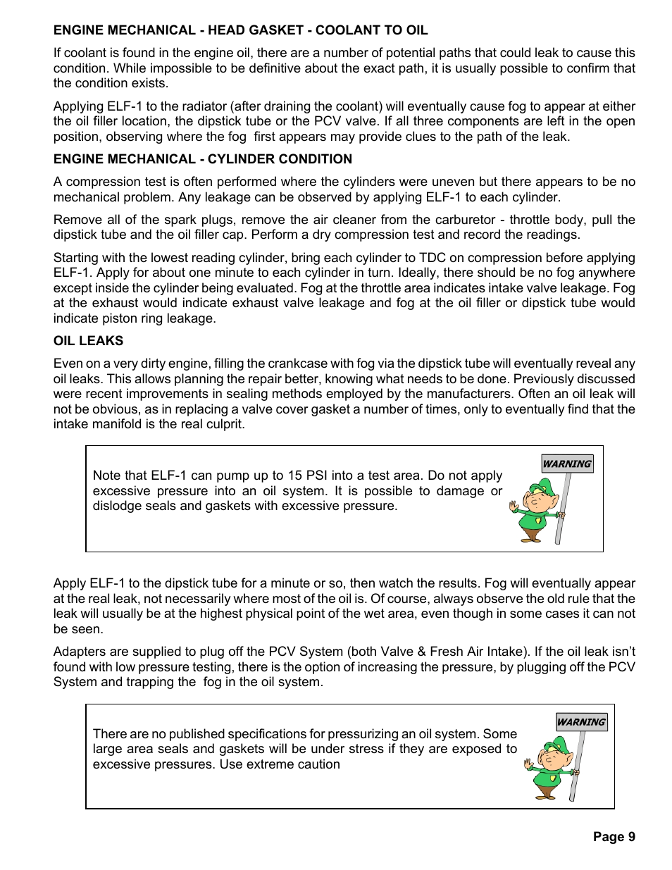 MAHLE RTI ELF-1 User Manual | Page 12 / 14