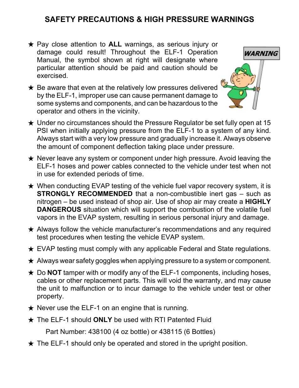 MAHLE RTI ELF-1 User Manual | Page 2 / 14