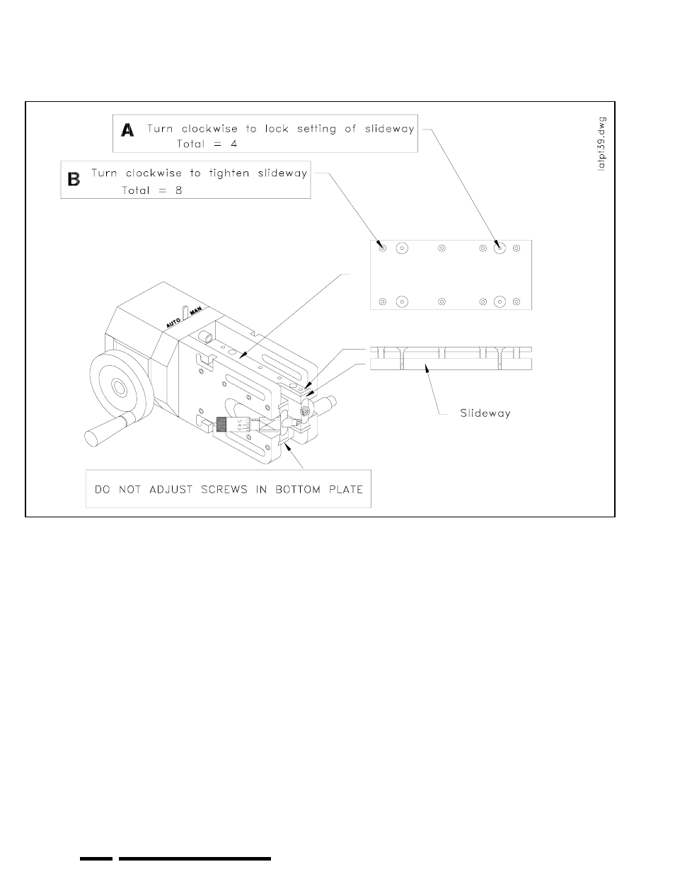 Slideway adjustment | MAHLE RTI BRC35 User Manual | Page 18 / 19