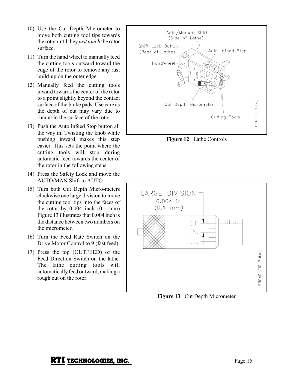 MAHLE RTI BRC40 User Manual | Page 16 / 19