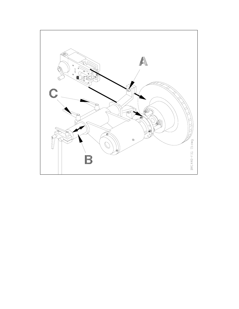 10 mounting the lathe head | MAHLE RTI BRC440 User Manual | Page 13 / 17