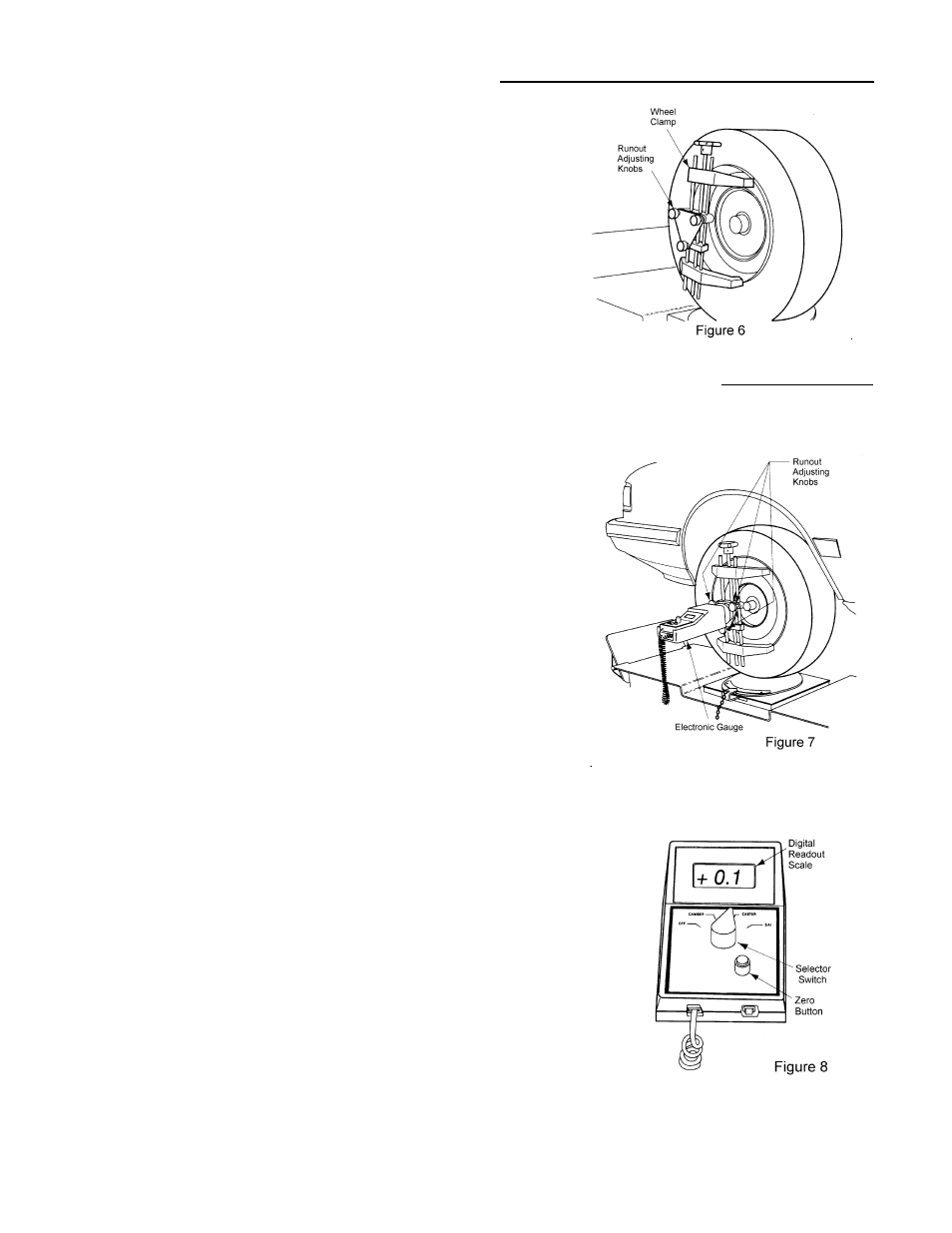 Install wheel clamps, Compensating wheel runout (laser 4), Compensating wheel runout | MAHLE RTI Laser 4 User Manual | Page 15 / 29