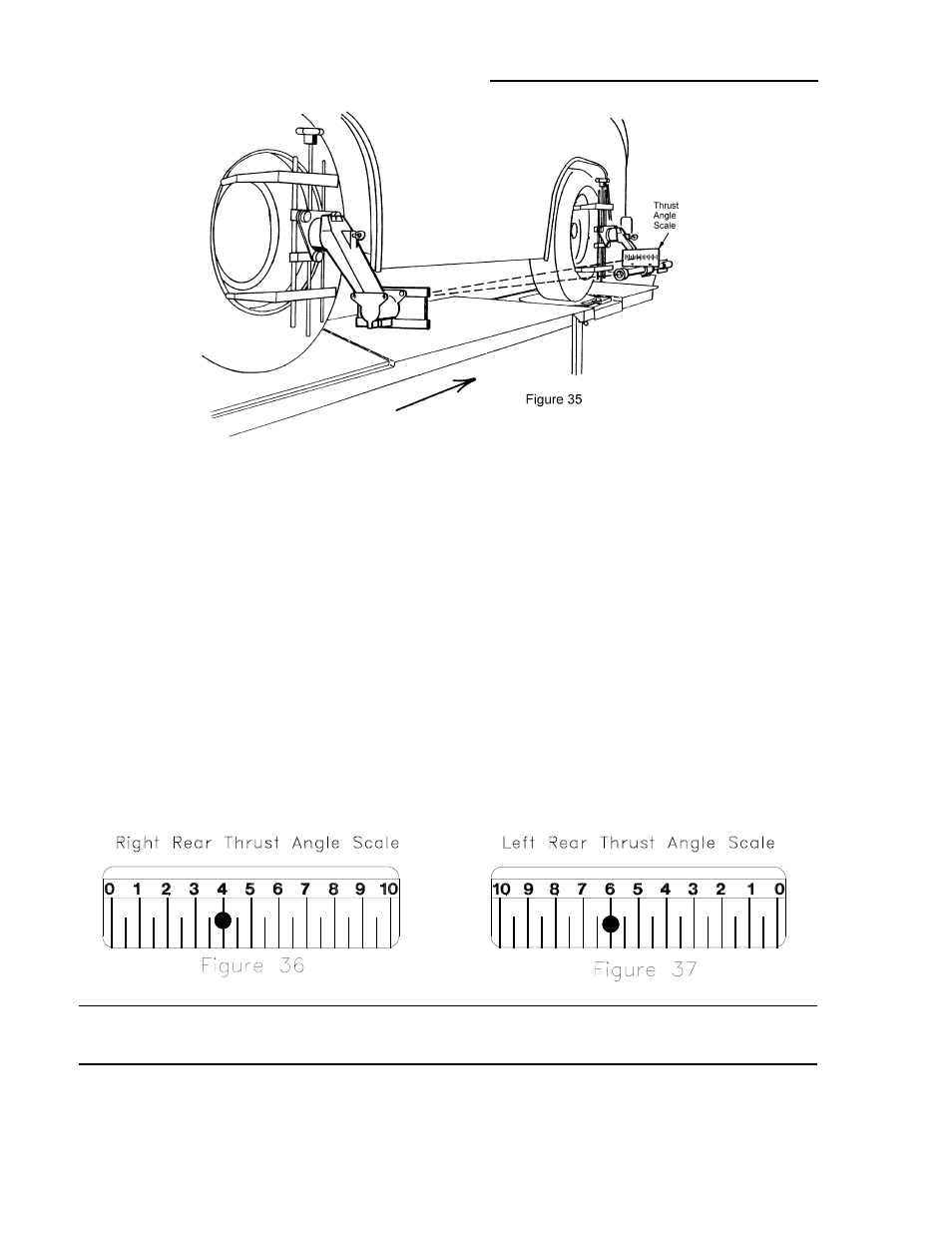Thrust angle alignment | MAHLE RTI Laser 4 User Manual | Page 24 / 29