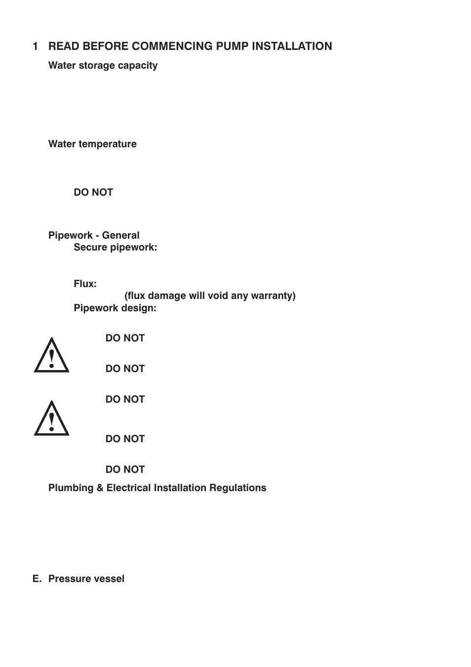 Stuart Turner Monsoon U1.5 bar Twin User Manual | Page 4 / 28