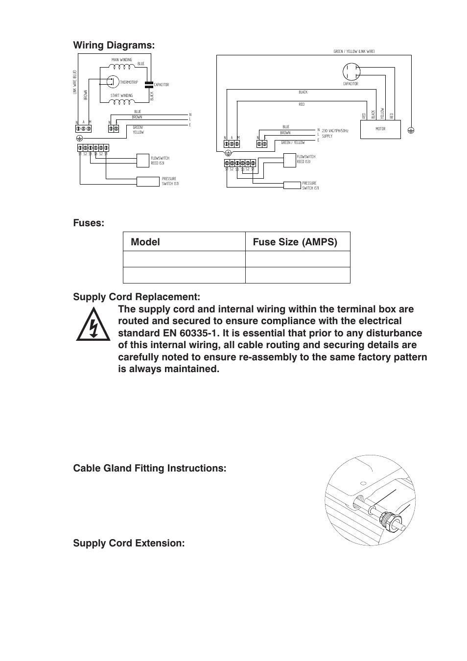 Stuart Turner Monsoon Extra U1.4 bar Single User Manual | Page 11 / 20