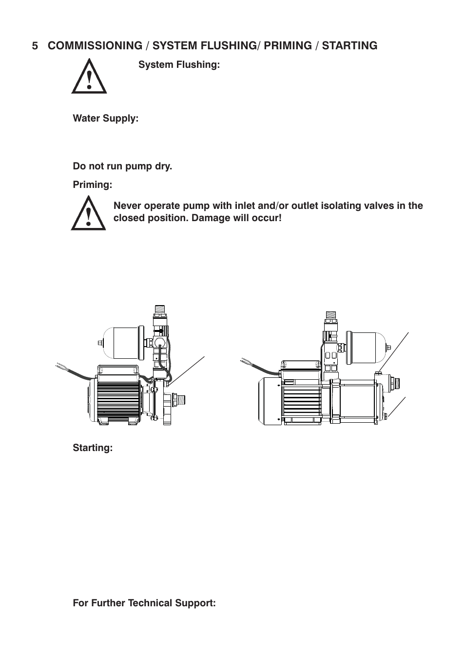 Stuart Turner Monsoon Extra U1.4 bar Single User Manual | Page 12 / 20