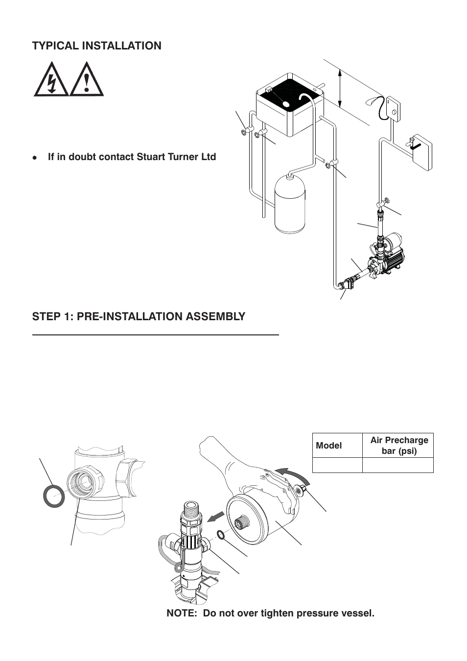 Stuart Turner Monsoon Extra U3.0 bar Single User Manual | Page 2 / 24