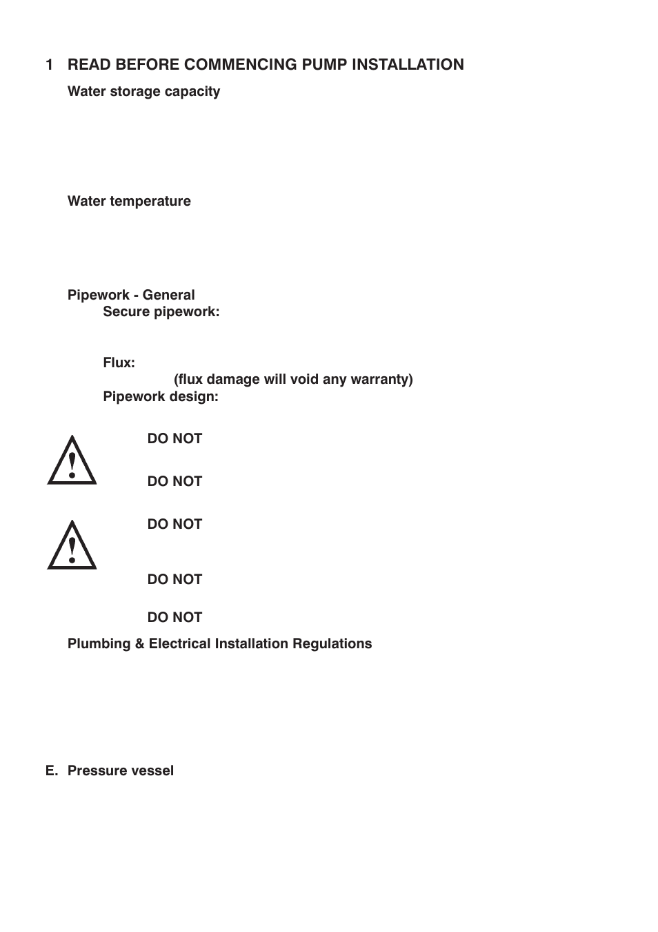 Stuart Turner Monsoon Extra 2.6 bar PS User Manual | Page 4 / 20