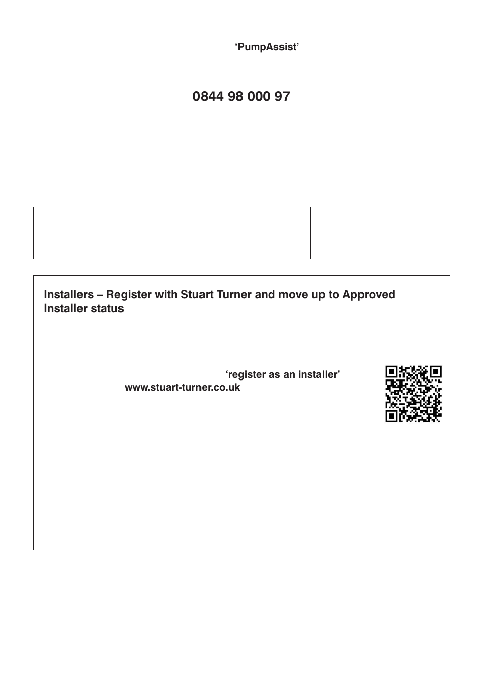 Stuart Turner Showermate U1.8 bar Twin User Manual | Page 26 / 28