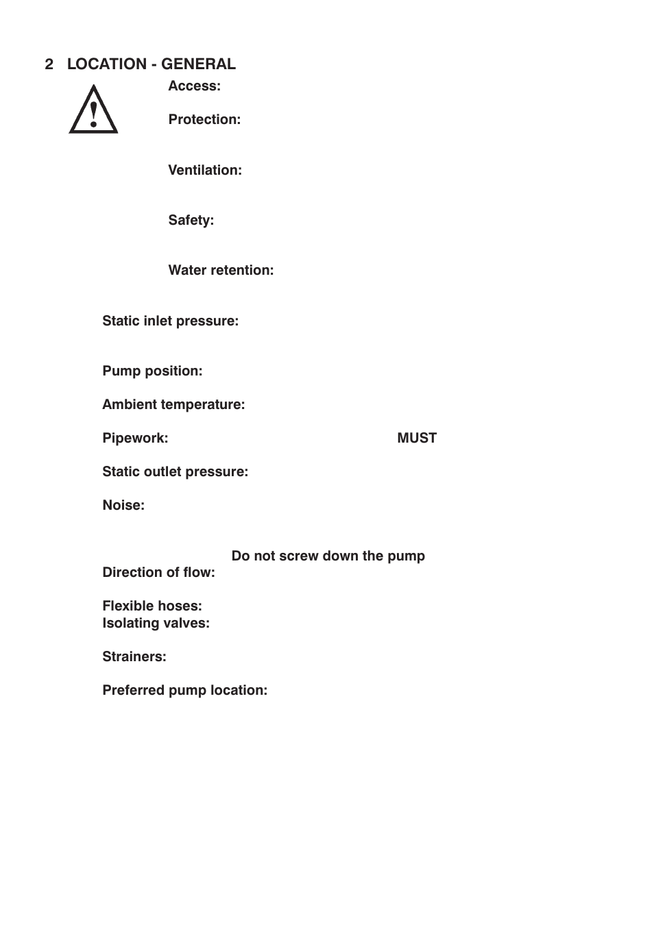 Stuart Turner Showermate U1.8 bar Twin User Manual | Page 6 / 28