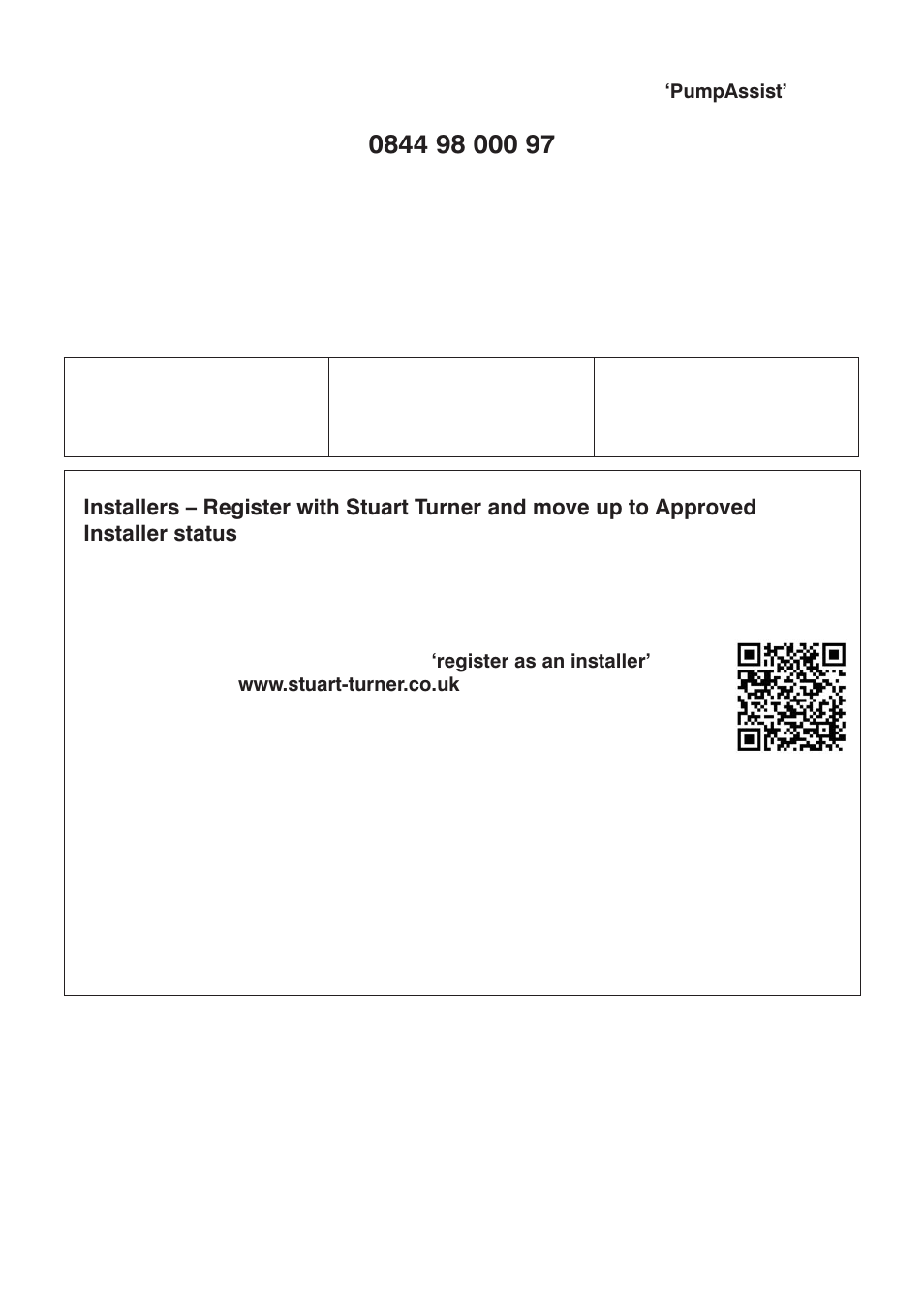 Stuart Turner Flomate Mains Boost User Manual | Page 15 / 16