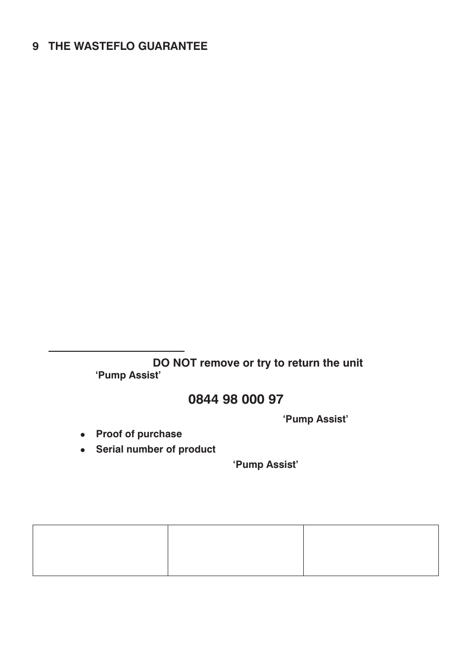 Stuart Turner WC1 Toilet only Macerator User Manual | Page 17 / 20