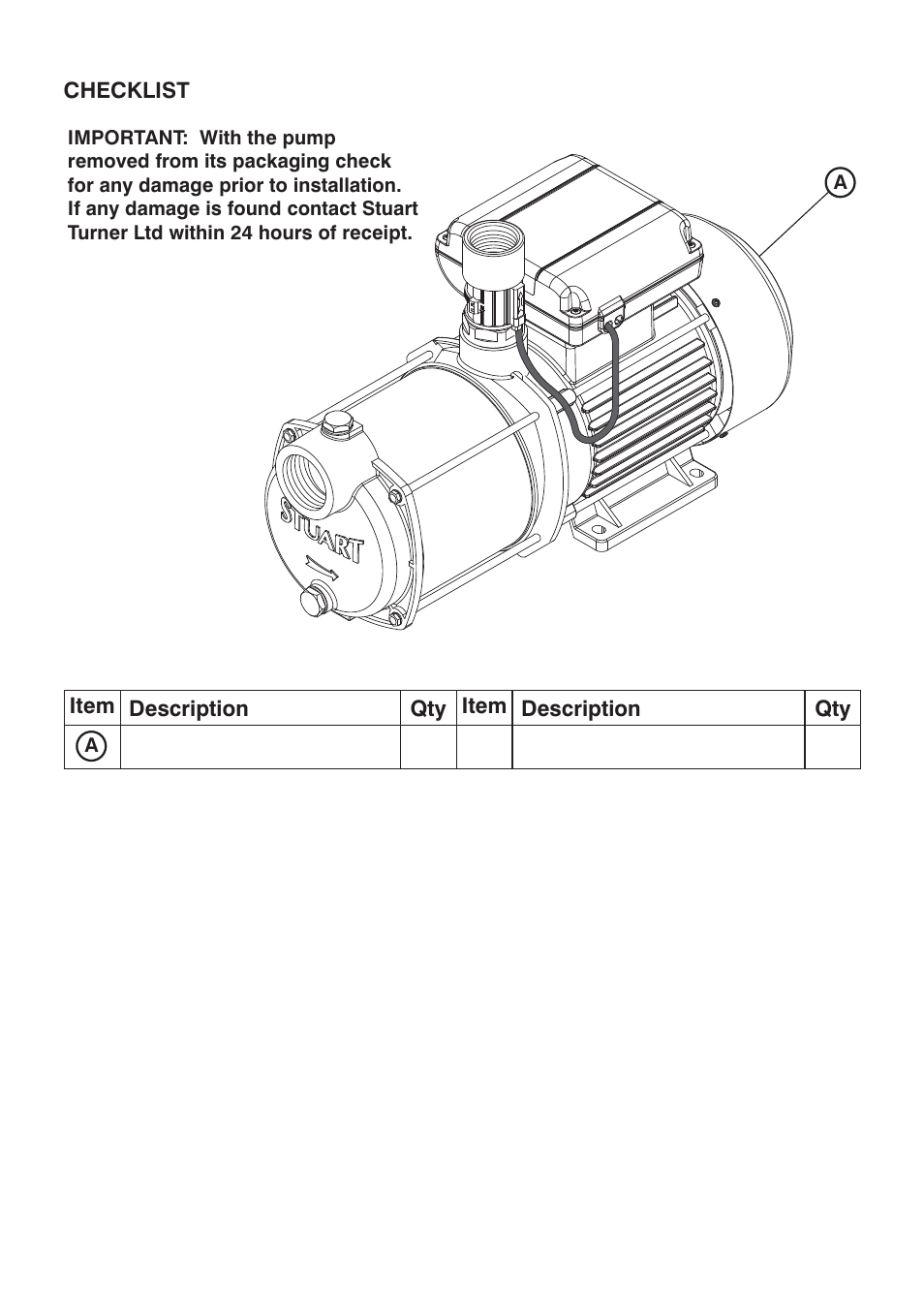 Stuart Turner CH 4-30 FL User Manual | Page 4 / 20