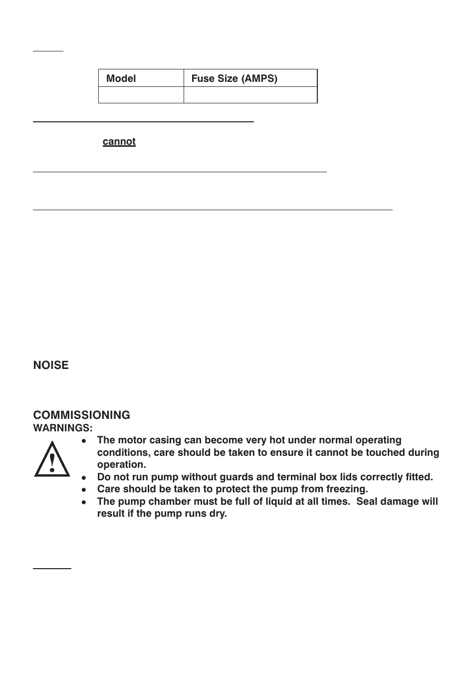 Stuart Turner Submersible Diver 35 & 45 Boostamatic User Manual | Page 5 / 24