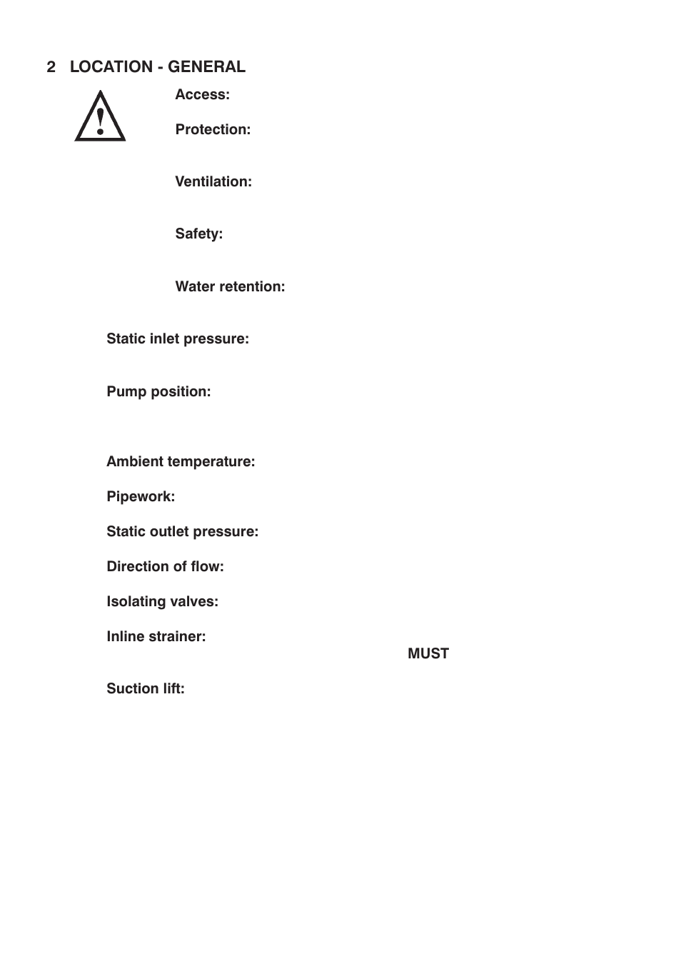 Stuart Turner Jet Pump 45 B User Manual | Page 6 / 20