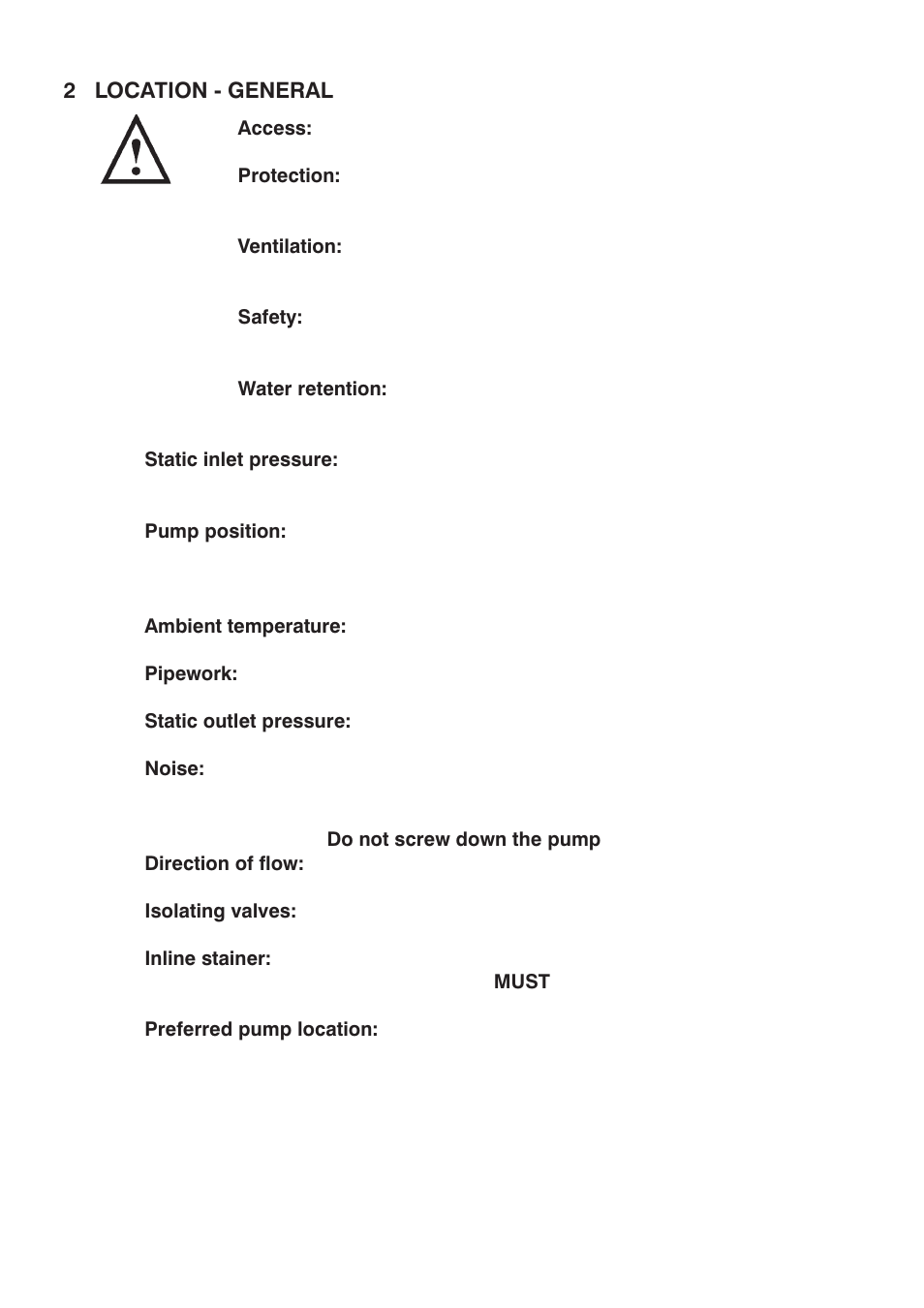 Stuart Turner Jet Pump 45 PS User Manual | Page 5 / 16