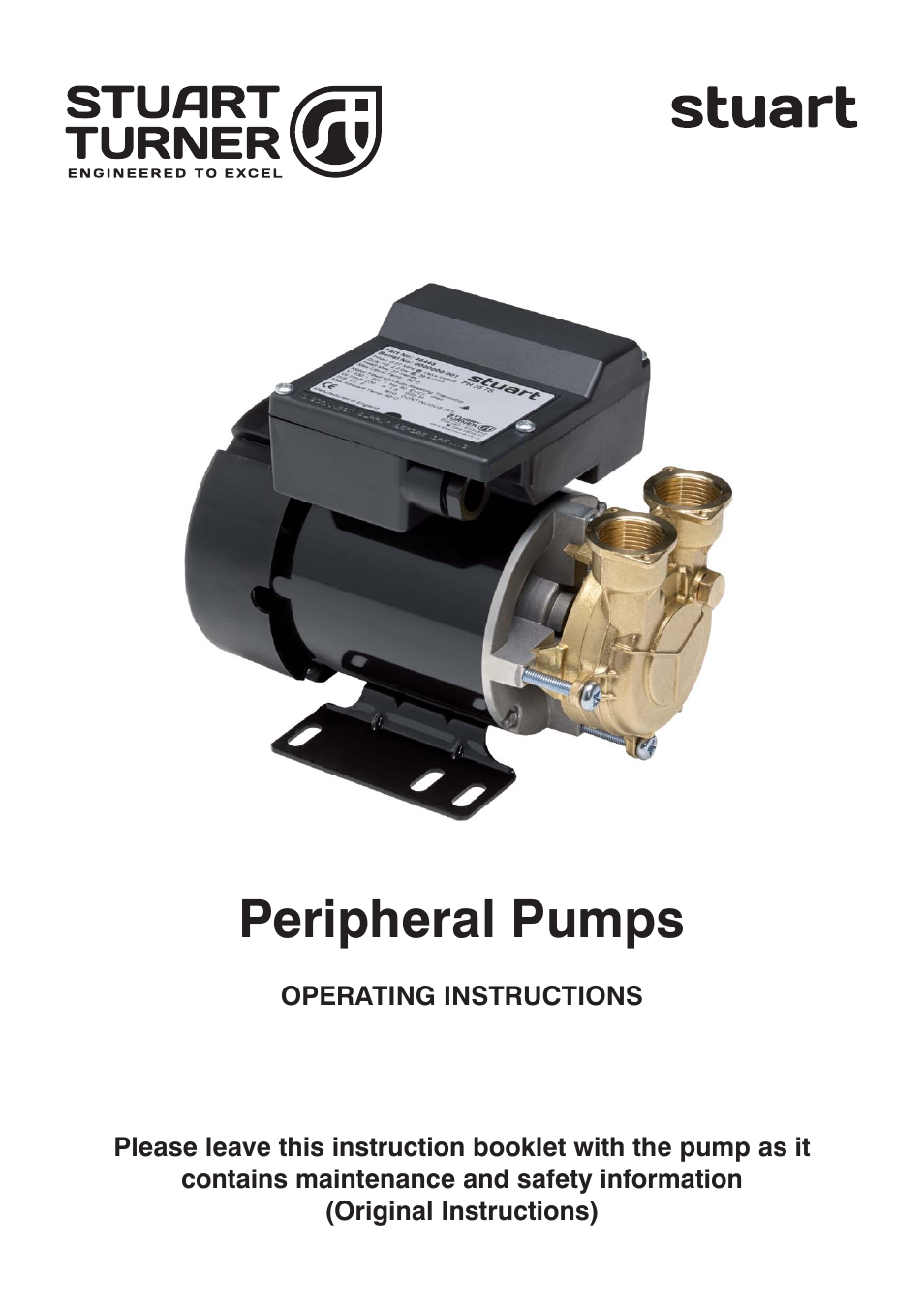 Stuart Turner PH 35 TS User Manual | 16 pages