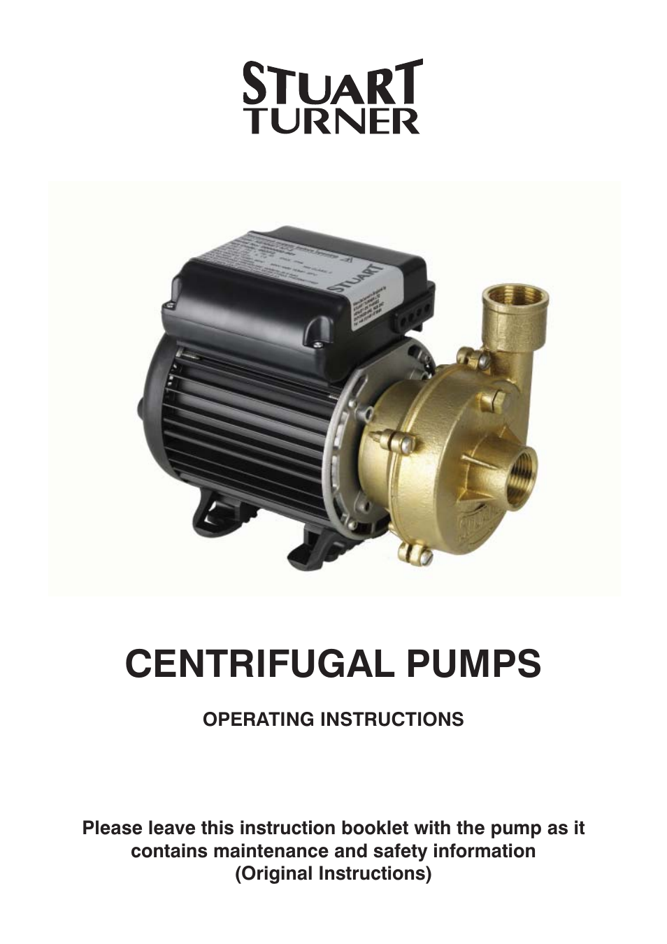 Stuart Turner Kennet 2 User Manual | 20 pages
