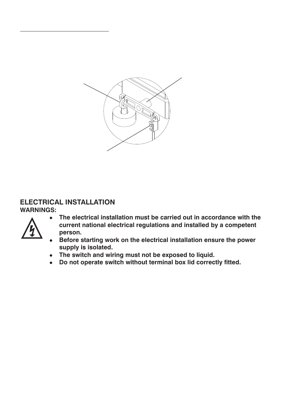 Electrical installation | Stuart Turner Float Switch User Manual | Page 9 / 16