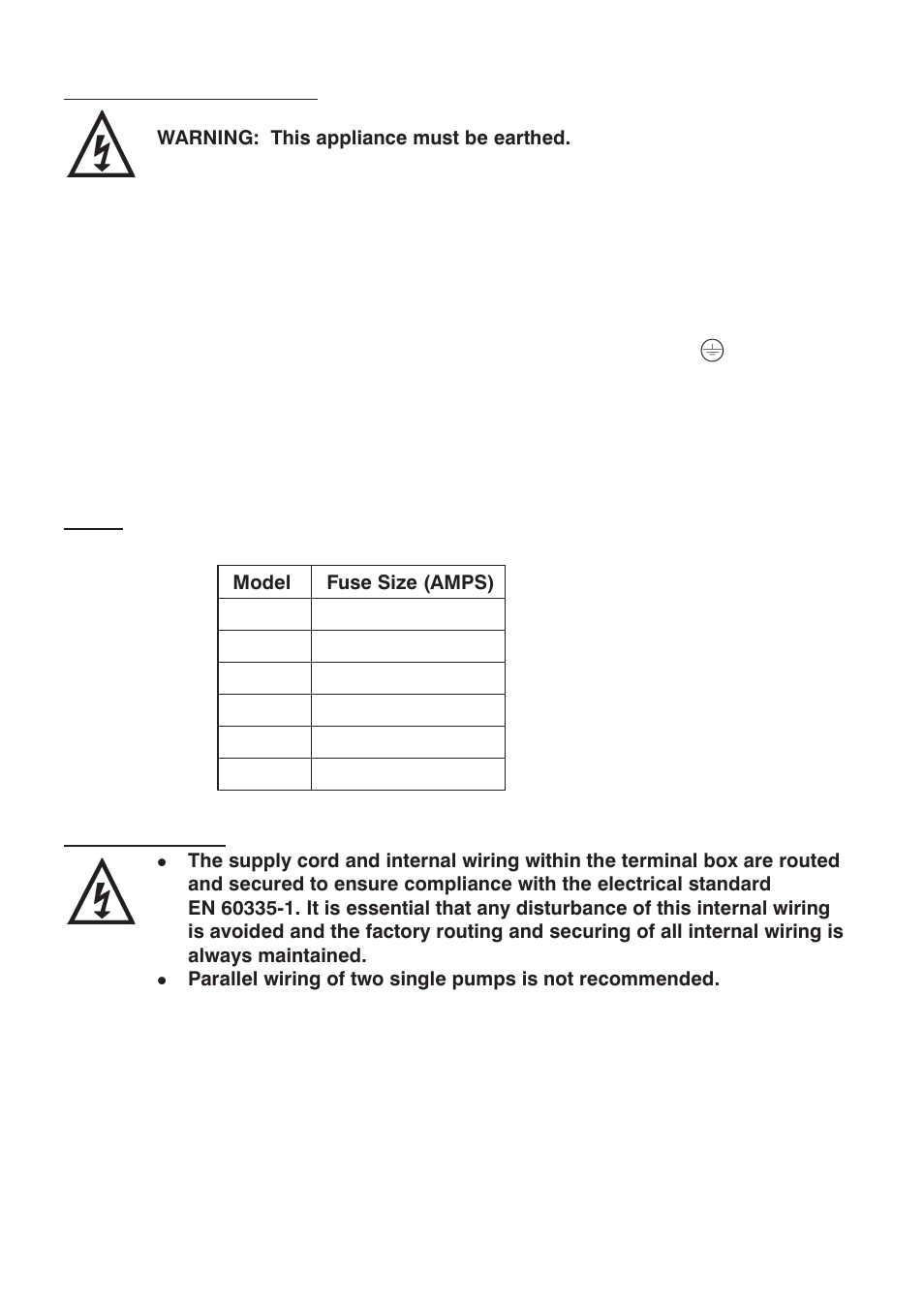 Stuart Turner TFL Automatic Flow Switch User Manual | Page 12 / 20