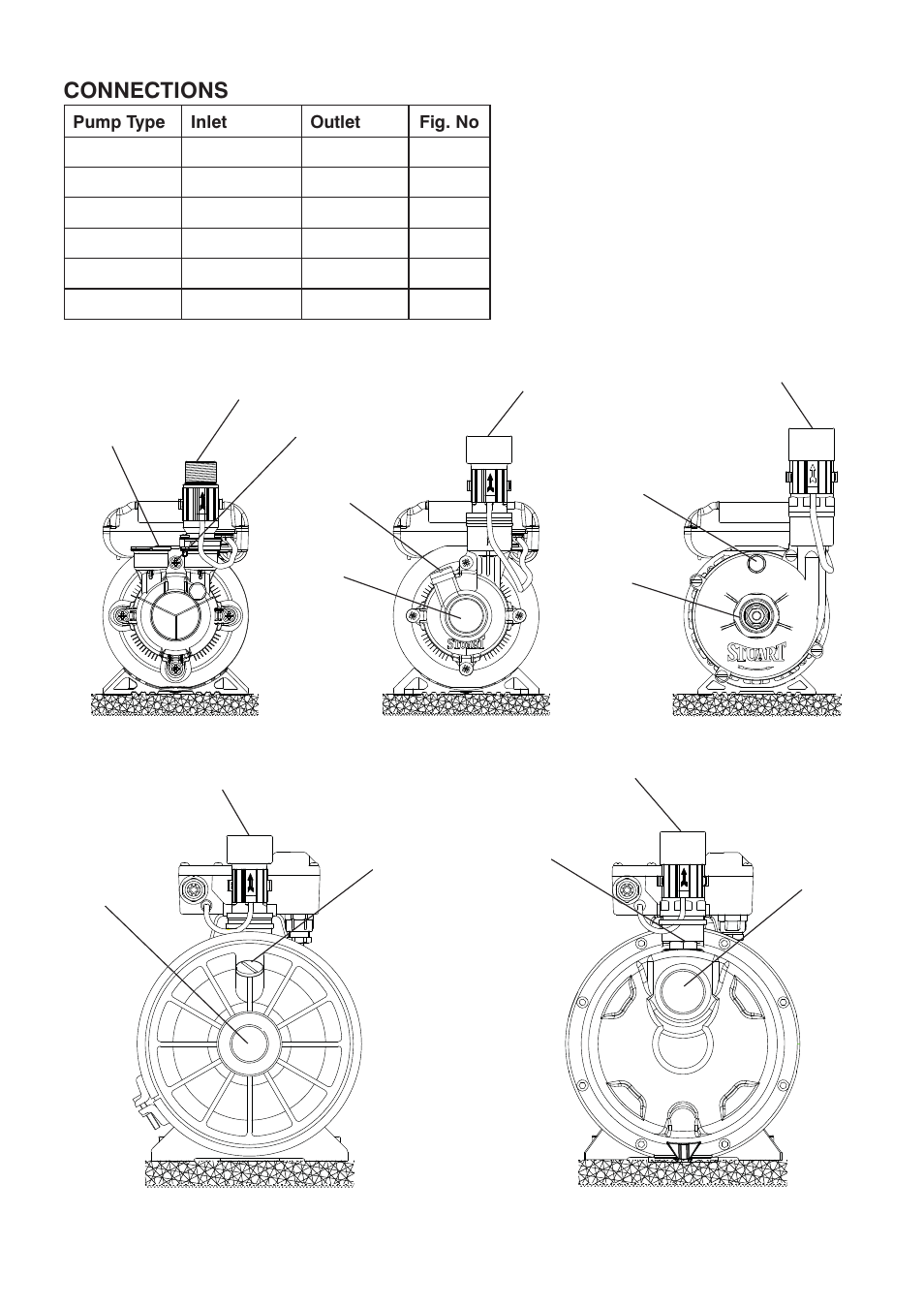 Connections | Stuart Turner TFL Automatic Flow Switch User Manual | Page 6 / 20