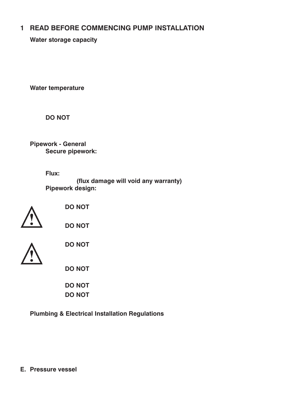 Stuart Turner Techflo TP 60TNH User Manual | Page 4 / 28